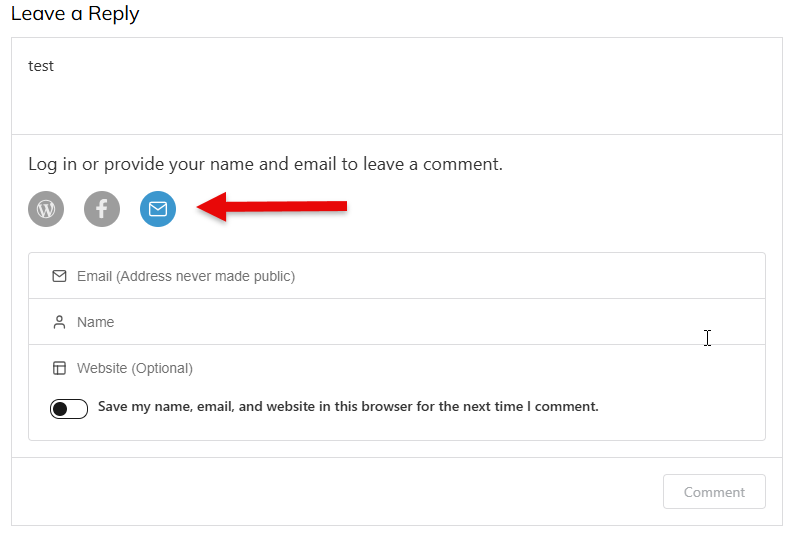 normal-mode-commenting-status Normal Browser Mode